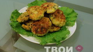 Картофельные котлеты с кукурузой и луком