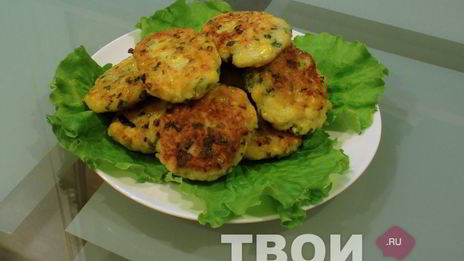 картофельные котлеты с кукурузой и луком