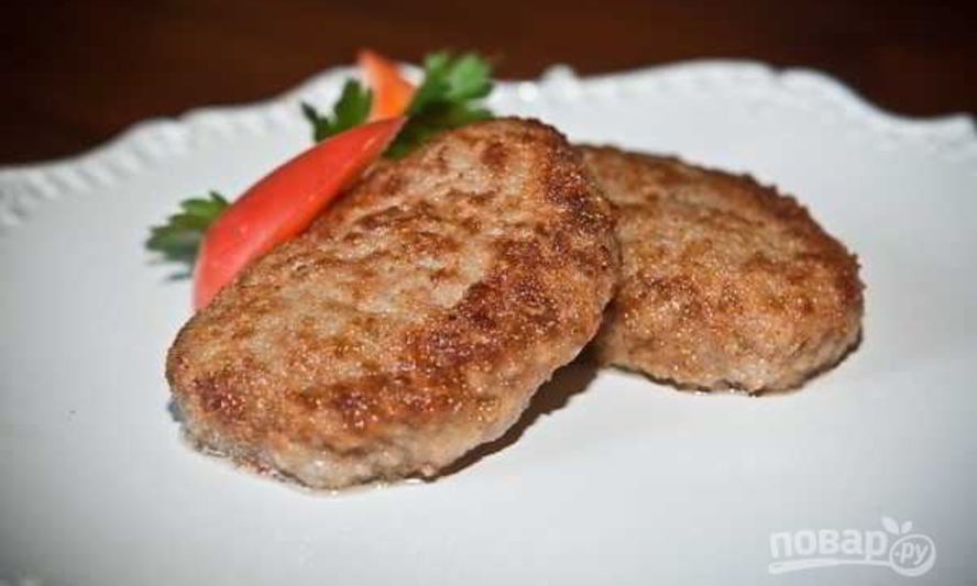 Рецепт котлет из фарша говядины и свинины