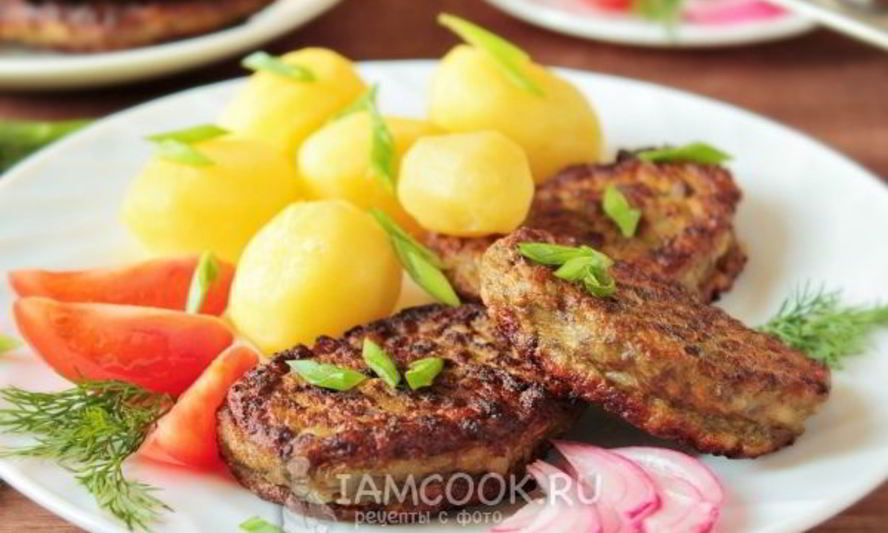 Рецепт котлет из говяжьей печени с морковью