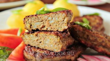 котлеты из говяжьей печени с морковью