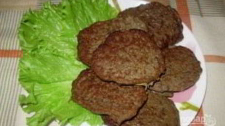 котлеты из говяжьей печени