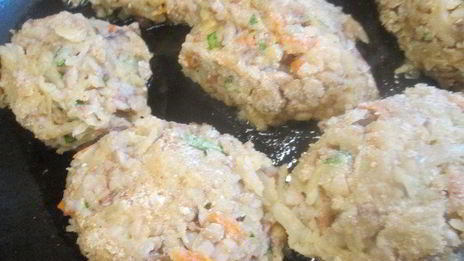 котлеты из гречи с капустой и грибами