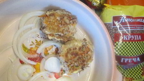 котлеты из гречи с капустой и грибами