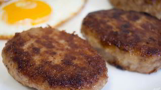 Котлеты из индейки с геркулесом
