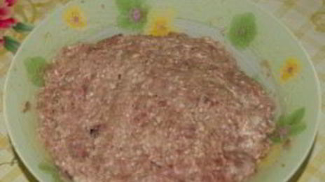 котлеты из индейки с геркулесом