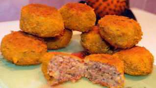 Котлеты из консервированного тунца