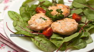 Котлеты из красной и белой рыбы