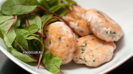 котлеты из красной и белой рыбы