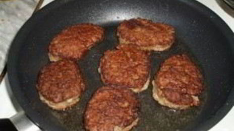 котлеты из печени говяжьей