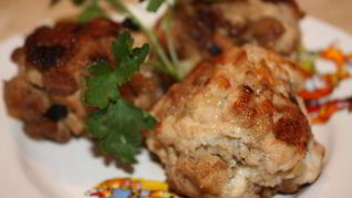 Котлеты из рубленого куриного филе с хлебом