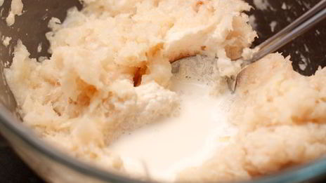 котлеты из трески со сливками