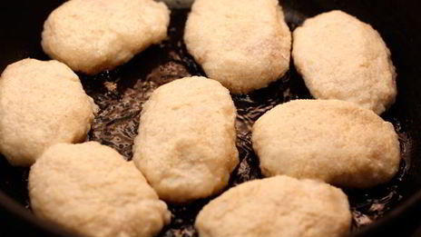 котлеты из трески со сливками