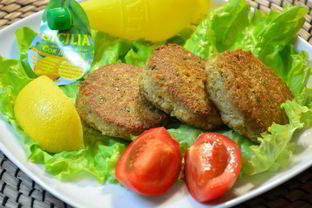 Котлеты из тунца