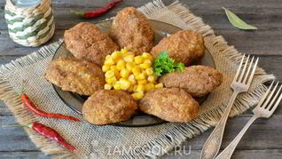 Котлеты капустные в духовке