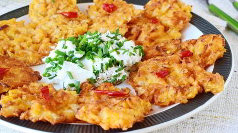 котлеты луковые с манкой