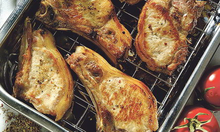 Рецепт котлет на косточке с пряным соусом