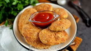 Куриные котлеты для детей