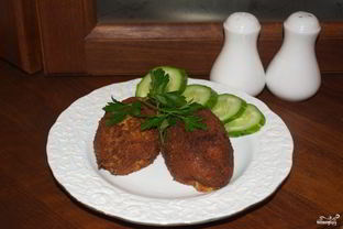 Куриные котлеты по-киевски