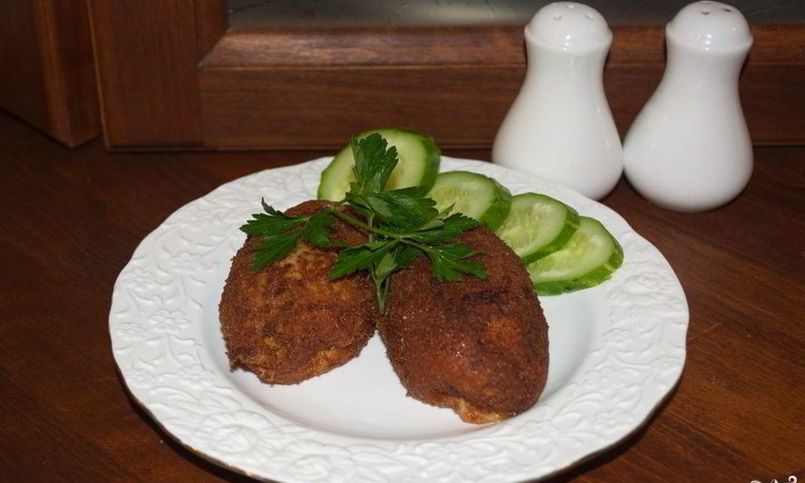 Рецепт куриных котлет по-киевски