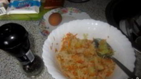 куриные котлеты с кабачками