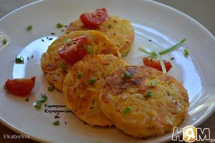 Куриные котлеты с овощами