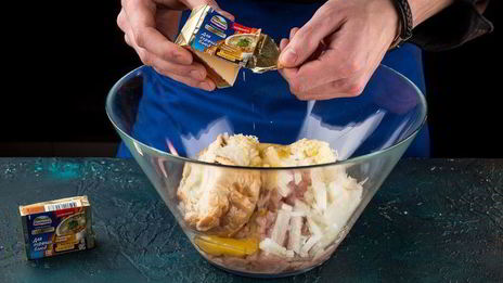 куриные котлеты с плавленым сыром