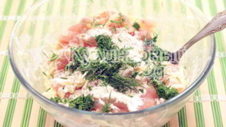 куриные котлеты с сыром и зеленью