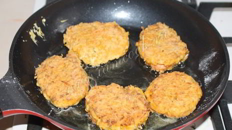 морковные котлеты классические