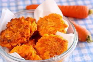 Морковные котлеты с творогом