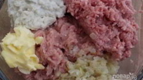 обычные котлеты из фарша