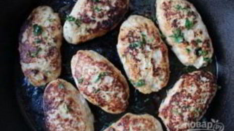 обычные котлеты из фарша