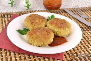 Овсяные котлеты с мясным вкусом