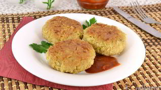 Овсяные котлеты с мясным вкусом