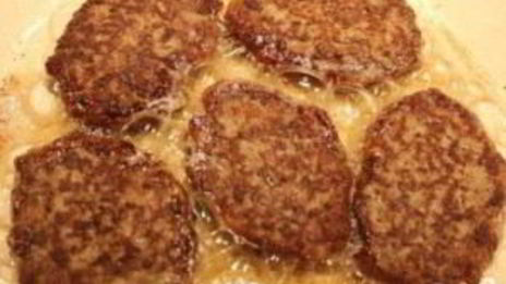 печеночные котлеты без муки