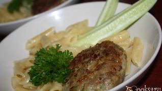 Пышные свиные котлетки в рисовой муке