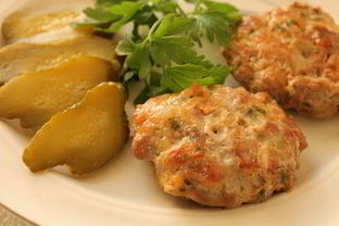 Рубленые свиные котлеты