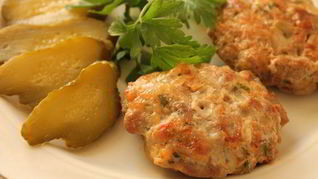 Рубленые свиные котлеты
