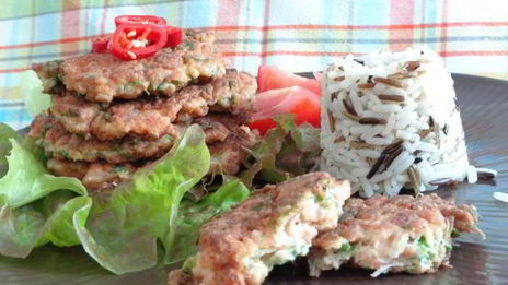рыбные котлеты из лосося по-скандинавски