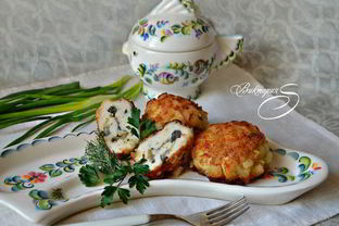 Рыбные котлеты Каштаны