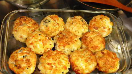 рыбные котлеты каштаны