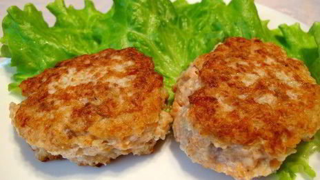 рыбные котлеты с морковкой