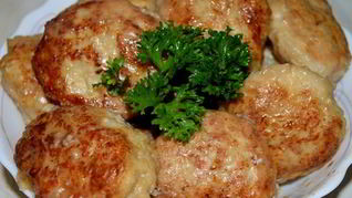 Сочные капустно-мясные котлетки