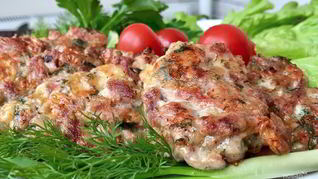 Сочные рубленые котлеты из индейки