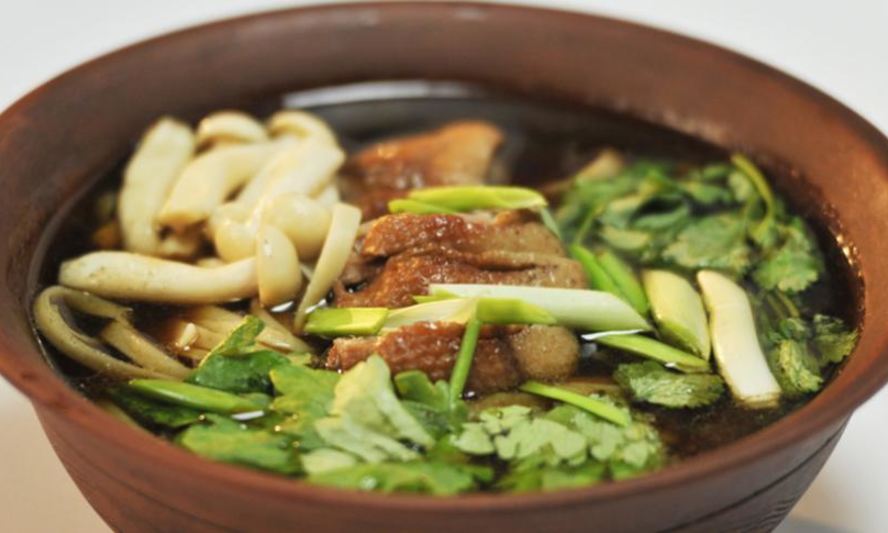 Рецепт куая тиеу пет тун — утиной лапши