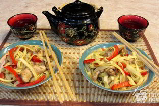 Куриная лапша по-китайски