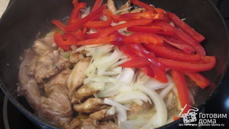 куриная лапша по-китайски