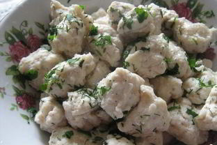 Куриные клецки