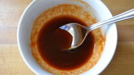 лапша под соусом