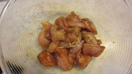 лапша с куриной грудкой по-китайски